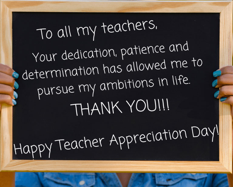 Teacher Appreciation
